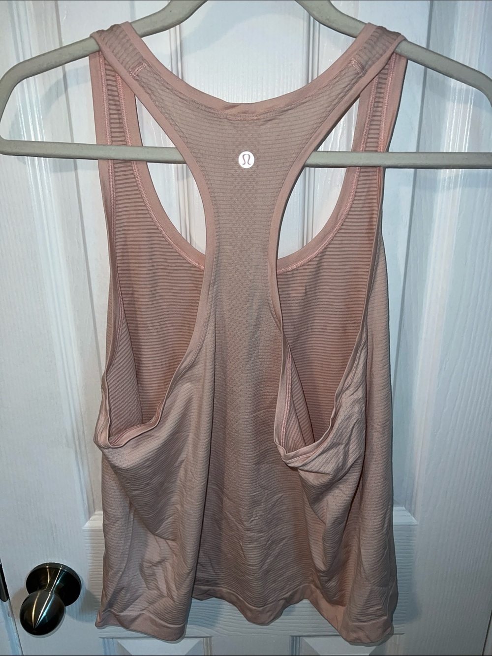 Light Blush Lululemon Racerback Tank - Picture 2 of 2